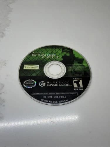 Tom Clancy's Splinter Cell (GameCube, 2003) Disc Only