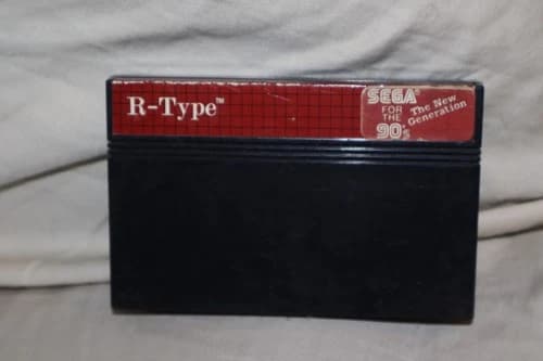 R-Type (Sega Master System, 1988) Authentic TESTED Cartridge ONLY