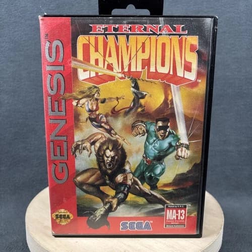 SEGA Genesis - Eternal Champions - Complete - Tested