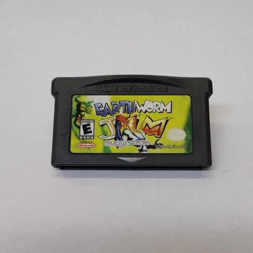 Earthworm Jim, GameBoy Advance, Authentic