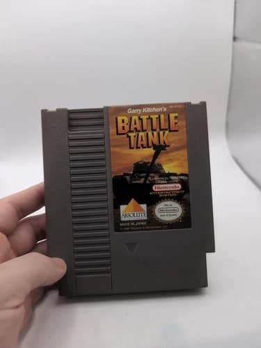 Garry Kitchen's Battle Tank Nintendo Entertainment System NES Authentic