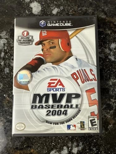 MVP Baseball 2004 (Nintendo GameCube, 2003) CIB Complete in Box w/ Manual NICE!