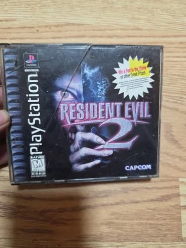 Resident Evil 2 Sweepstakes PS1 PlayStation 1 Complete Black Label
