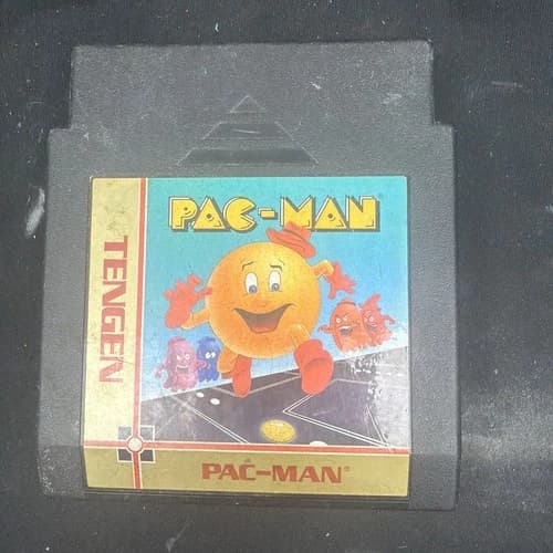 Tengen Pac-Man Game (Nintendo Entertainment System, NES) Tested JB593