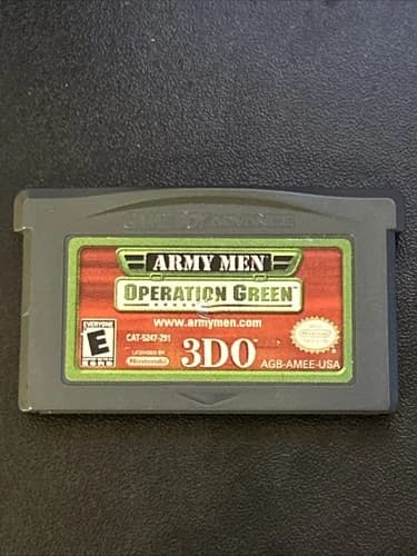 Army Men: Operation Green (Nintendo Game Boy Advance, 2001)