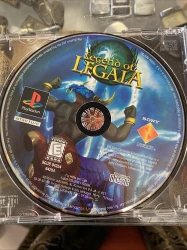 Legend of Legaia (Sony PlayStation 1 PS1) RPG – Tested – Disc Only
