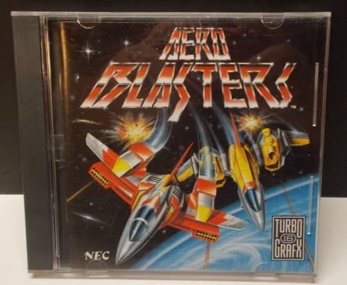 Turbo Grafx 16 Aero Blasters 1990 NEC Technologies