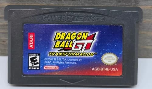 Nintendo Gameboy Advanced GBA Dragon Ball GT Transformation Tested