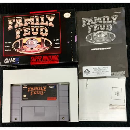 Family Feud - SNES - Very Good