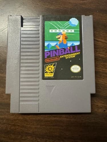 Pinball (Nintendo NES) Cleaned Tested