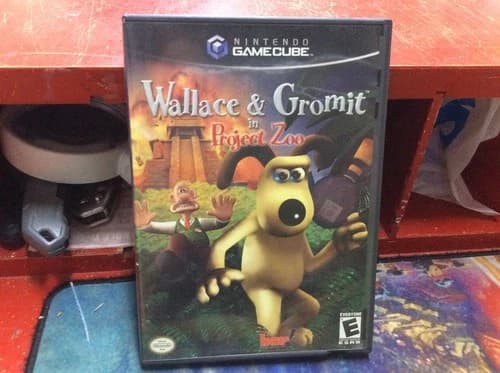 Wallace and Gromit in Project Zoo GameCube CIB Complete with Manual