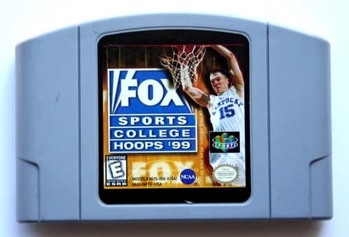 Fox Sports College Hoops '99 (Nintendo 64, 1998) N64 TESTED