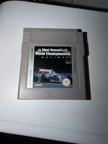 Nintendo Game Boy Nigel Mansell‘s World Championship Racing Cartridge ￼