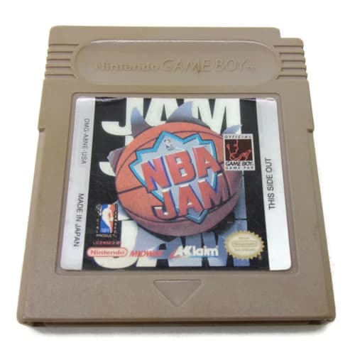 NBA Jam Nintendo Game Boy Cartridge AUTHENTIC CLEAN CONTACTS