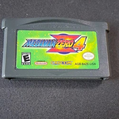 Mega Man Zero 4 Capcom Nintendo Game Boy Advance NTSC-U/C E-Everyone Zero Series