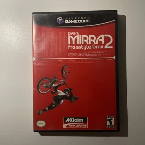 Dave Mirra Freestyle BMX 2 (Nintendo GameCube) Complete with/ Manual CIB TESTED