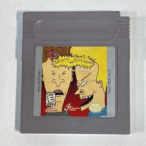 Beavis and Butt-Head - Nintendo Game Boy (Tested)