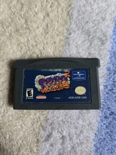 Spyro 2: Season of Flame (Nintendo Game Boy Advance, 2002) GAME ONLY - TESTED