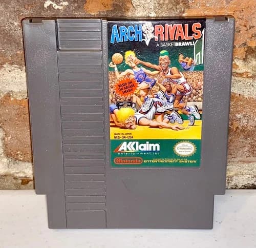 Arch Rivals (Nintendo Entertainment System, NES, 1990) - Authentic - Tested