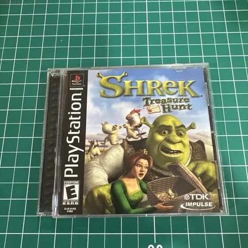 Shrek: Treasure Hunt (Sony PlayStation 1) PS1 CIB video game collectable