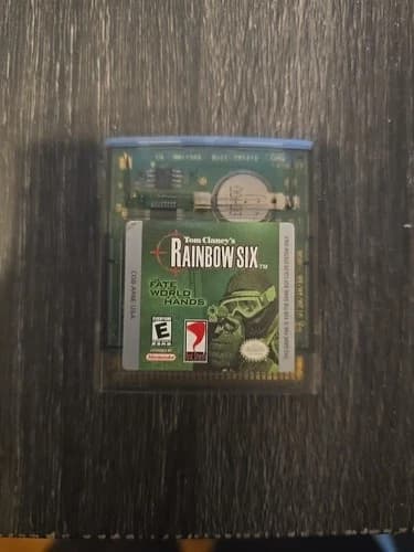 Tom Clancy’s Rainbow Six (Nintendo GameBoy Color) Retro Video Game