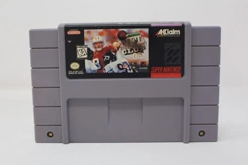 NFL Quarterback Club 96 SNES Super Nintendo Game Cartridge Only