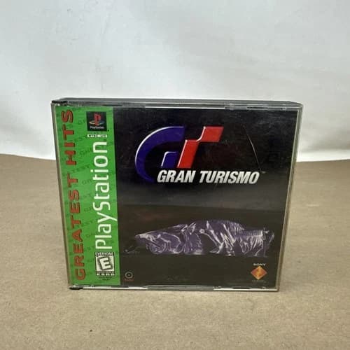 Gran Turismo 1 Greatest Hits - Sony Playstation 1 PS1 - Complete In Box CIB