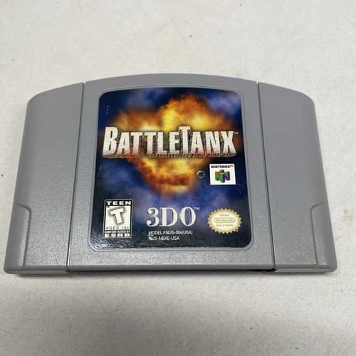BATTLETANX - Nintendo 64, N64, Cartridge Only, Battle Tank Tested Works