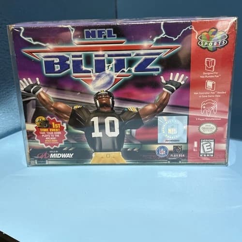 NFL Blitz (Nintendo 64, 1997) Box Manual Complete CIB N64
