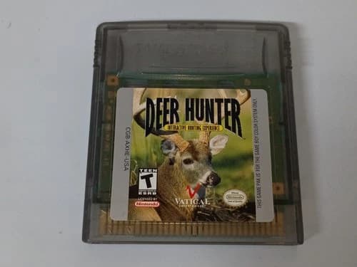 Deer Hunter: Interactive Hunting Experience (Game Boy Color, 1999), Game Only