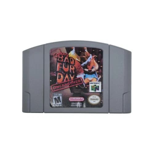 Conker's Bad Fur Day Uncensored - Nintendo 64 (N64) Complete in box (CIB)