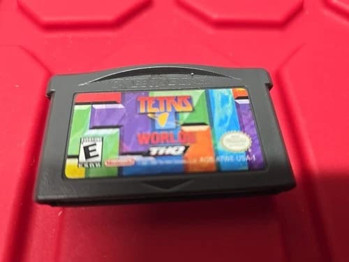 Tetris Worlds (Nintendo Game Boy Advance) Tested & Working Authentic