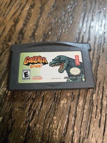 Nintendo Game Boy Advance Godzilla Domination GBA Authentic. Cartridge Only