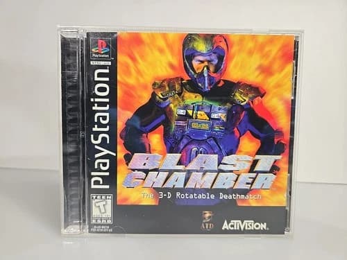 Blast Chamber (Sony PlayStation 1, 1996) PS1 * CIB * Resurfaced * Tested