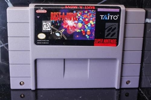 Bust-A-Move (Super Nintendo SNES, 1995) Authentic Original Game Cartridge Only