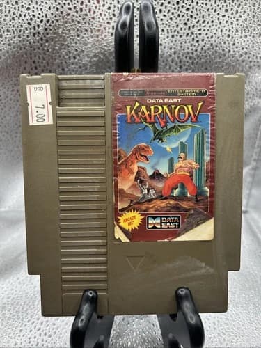 Karnov - Nintendo NES Game Authentic, Cartridge Only Tested