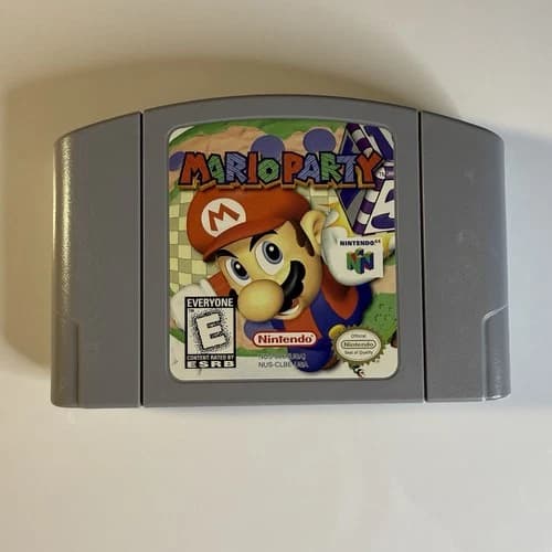 Mario Party N64 Nintendo 64 Authentic Cartridge Only - Tested