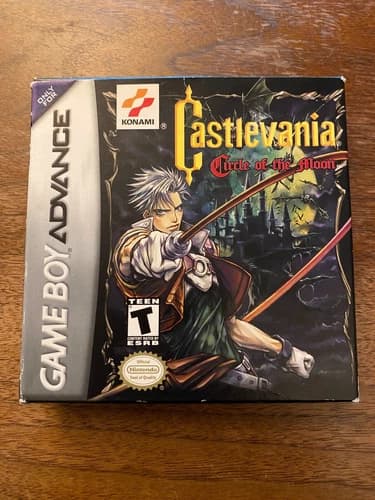 Castlevania: Circle of the Moon (GameBoy Advance/GBA/SP/DS) CIB COMPLETE IN BOX
