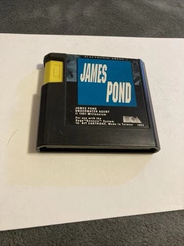 James Pond Underwater Agent Sega Genesis TESTED WORKING