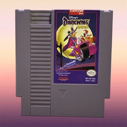 Darkwing Duck (Nintendo NES, 1992) Authentic Tested Working