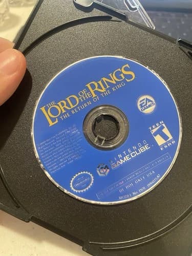 Lord of the Rings Return of the King Nintendo GameCube Disc Only Tested