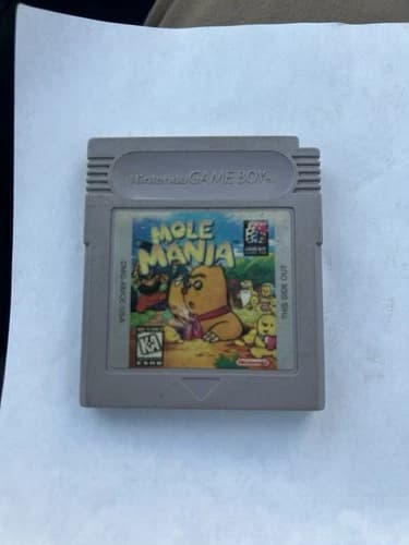 Mole Mania Nintendo Game Boy Authentic (Cart Only) - Tested & Works