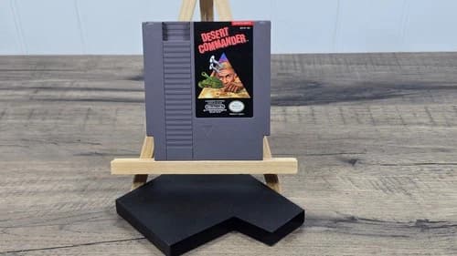 Nintendo NES Game Only Desert Commander - Authentic, Tested, CLEAN!