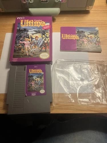 Ultima Exodus (Nintendo NES) Complete in Box CIB
