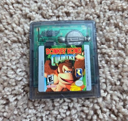 Donkey Kong Country Nintendo Game Boy Color GBC Authentic Tested Working