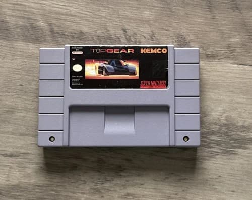 Top Gear (Super Nintendo Entertainment System, 1992)