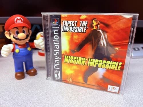 Mission: Impossible (Sony PlayStation 1, 1999) PS1 CIB Complete W/ Reg Card