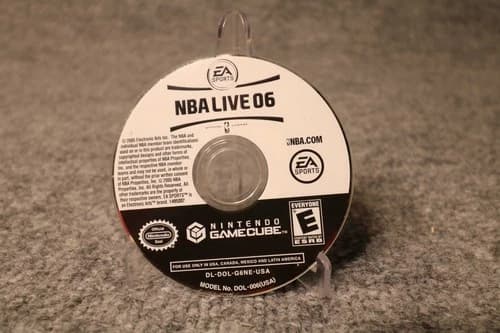 NBA Live 06 Nintendo GameCube Disc Only, Tested