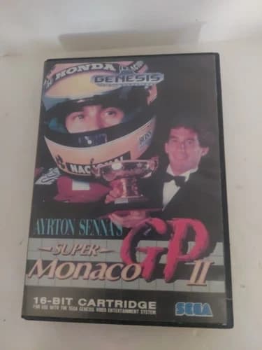 Super Monaco GP II (Sega Genesis, 1990)-Complete