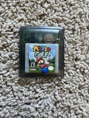 Mario Golf For Game Boy Color. Cartridge Only, Tested Working.